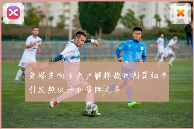 劳塔罗向卡卢卢解释裁判判罚细节引发热议并非黄牌之争